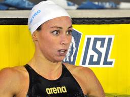 Silvia di Pietro Silvia een Italiaanse zwemster bij een ISL-wedstrijd in Napels eerder dit seizoen