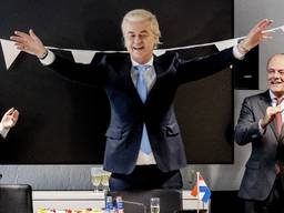  Geert Wilders van de PVV een dag na de Tweede Kamerverkiezingen (foto: ANP).