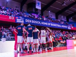 Heroes Den Bosch bij hun vorige Europa Cup-wedstrijd.