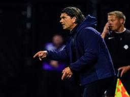 FC Eindhoven-trainer Maurice Verberne (foto: Gabriel Calvino Alonso, Orange Pictures).