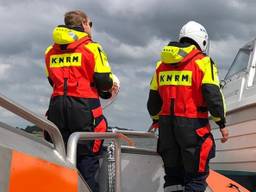 De KNRM in actie (archieffoto).