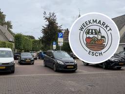 Op het Marktplein in Esch komt eind september een weekmarkt (foto: Megan Hanegraaf).