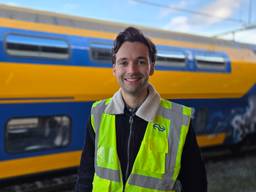 Jan Hein Jonkergouw is manager uitwendige reiniging bij de NS (foto: Noël van Hooft).
