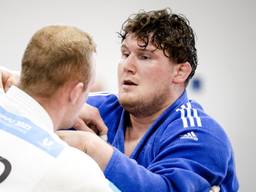 Jur Spijkers tijdens een training (foto: Sem van der Wal/ANP).