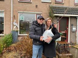 Kersverse ouders Marly en Clint met hun BabyBoom