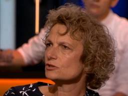 Huisarts Angela van Uden over corona-beschermingsmiddelen. (Foto: Op1)