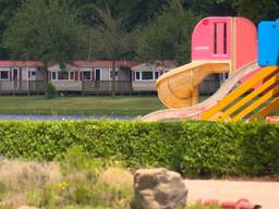 Een verlaten park Prinsenmeer in Ommel.