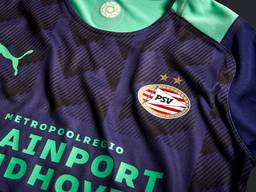 Het nieuwe uitshirt van PSV (foto: PSV).