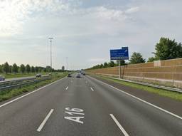 De A16 bij Prinsenbeek (afbeelding: Google Streetview).