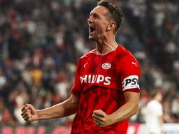 Luuk de Jong scoort de meeste doelpunten voor PSV (foto: ANP)