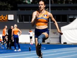 Kimberly Alkemade op haar trainingscomplex Sportcentrum Papendal. (Foto: ANP, Rob Engelaar)