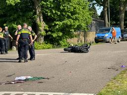 De politie is een onderzoek gestart om te achterhalen hoe het ongeval kon gebeuren (foto: Edward-Media).