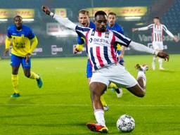 Elton Kabangu kon als invaller het verschil ook niet maken tegen SC Cambuur (foto: Orange Pictures).