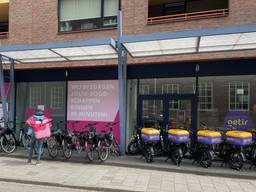 Flitsbezorgers in Breda (Foto: Imke van de Laar).