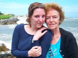 Janneke met haar moeder Anny, samen op reis (Foto: Janneke Meel).