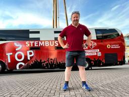 Koen Wijn gaat als eerste op pad met de Top 900 Stembus. 