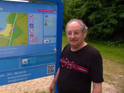 Charles Zaunbrecher is de eigenaar van de Beach Bar aan de Zuiderplas