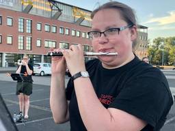 Doek dreigt te vallen voor Showkorps Concento uit Breda (foto: Erik Peeters).