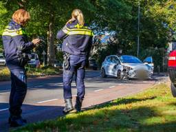 Het ongeluk gebeurde op de Weg door de Rijpel in Helmond (foto: Dave Hendriks/SQ Vision).