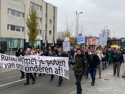 Honderden mensen demonstreren in Breda tegen de coronamaatregelen