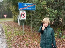 Lucas (10) heeft al veel geoefend voor zijn wandeling naar het Glazen Huis