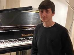 Gleb in Zwolle met zijn piano