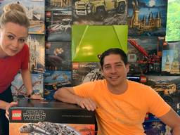 Enrico en Joyce van Gansewinkel hebben een gat in de markt ontdekt met het verhuren van lego-pakketten.