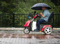 Regen in Geldrop (foto: Rob Engelaar).