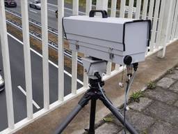 De Monocam staat vaak op viaducten (foto: politie).