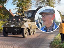 Jo kijkt net als 80 jaar geleden hoe militairen naar Den Bosch rijden