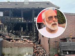 Buurtbewoner Joseph Fonk vertelt over de brand in zijn wijk (foto: Jos Verkuijlen).