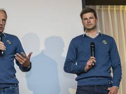 Schaatscoach Jac Orie en Sven Kramer als nieuwe directeur business development (foto: ANP/Vincent Jannink).
