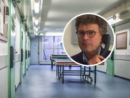 De PI in Vught en advocaat Fred van Rossem (foto: Dienst Justitiële Inrichten DJI, Omroep Brabant).