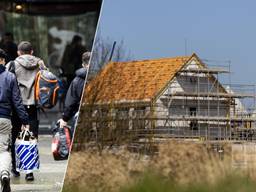 De opvang van asielzoekers in Uden en de woningbouw in Brabant (foto: ANP)
