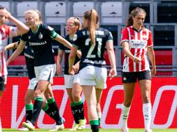 PSV Vrouwen slaagden er niet in om kampioen te worden. (Foto: Joris Verwijst/Orange Pictures)