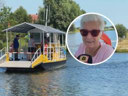 Te heet om te varen, pontje twee dagen aan wal