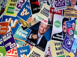 Verkiezingsposters (foto: ANP).