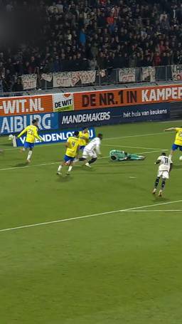 Keeper maakt het goed