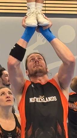 Mannelijke cheerleaders