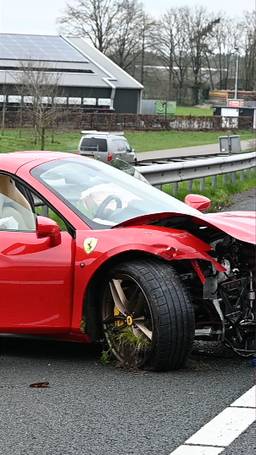 Ferrari gecrasht