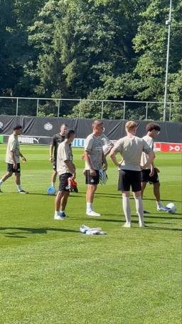 Eerste training PSV