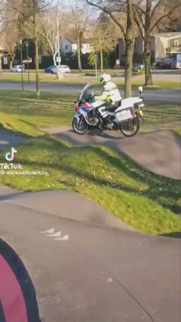 Politie-motorcross