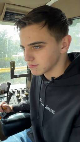 Tractor naar school