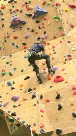 Boulderen met parkinson