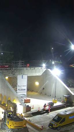 Tunnelbak versneld