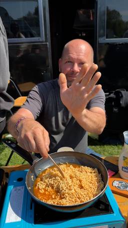 Paasontbijt op de camping