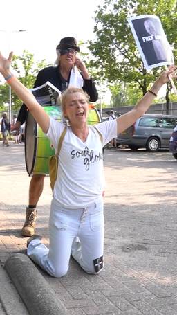 Demonstratie tegen overheid