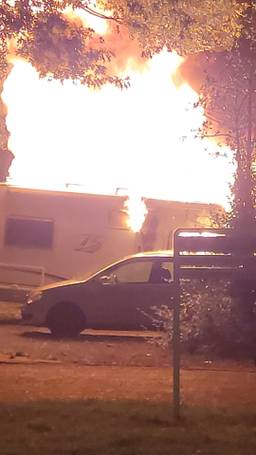 Camper uitgebrand