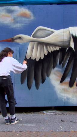 Graffiti fleurt op
