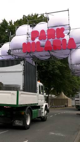 Opbouw Park Hilaria